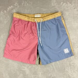 American Eagle Swim Trunks Mens XL Multicolor Mesh Lined Beach Vacation Casual